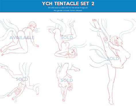 Ych Tentacle Set 2 Sold By Ratedehcs Hentai Foundry