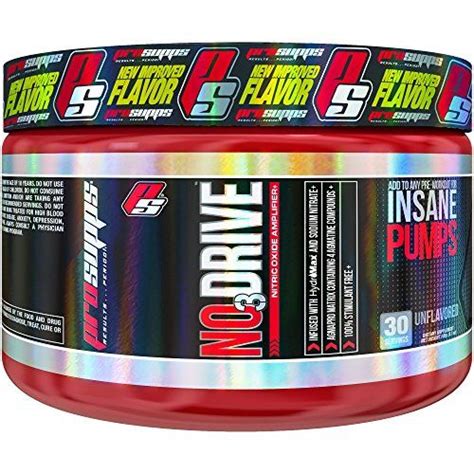 Prosupps No3 Drive Powder Nitric Oxide Amplifier Unflavored 108 Gram Click For Special Deals