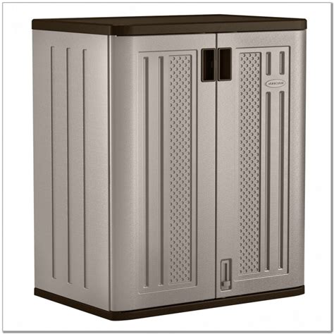 Rubbermaid Outdoor Storage Cabinets With Shelves Cabinet Home