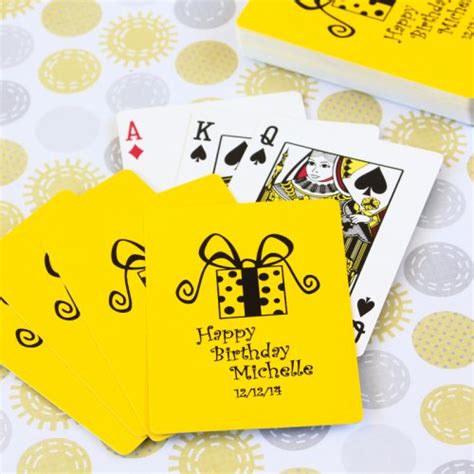 Send an instant ecard to your friends and family with 123cards.com. Customized Birthday Playing Cards