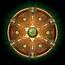 Celtic Chieftain Shield  Emerald Photograph By Ricky Barnes