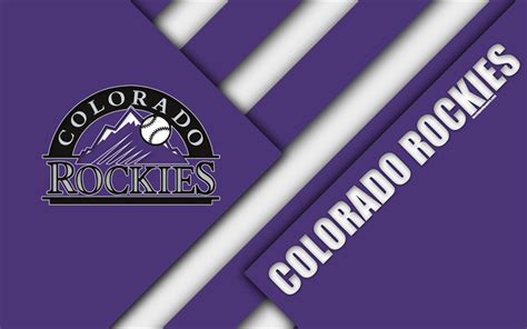 Download Wallpapers Colorado Rockies National League West Division