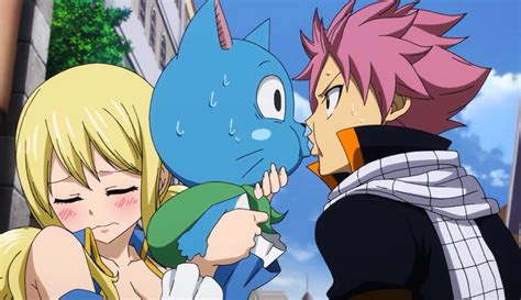 Image - Natsu and Happy kiss.png | Fairy Tail Wiki | FANDOM powered by