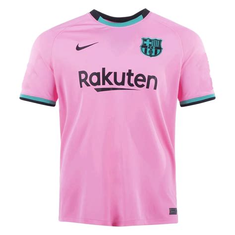 2021 Barcelona Third Away Ucl Lionel Messi 10 Pink Soccer Jerseys