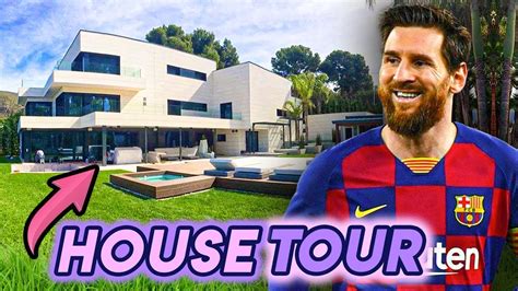 Lionel Messi House Tour 7 Million Barcelona Mansion Lionel Messis
