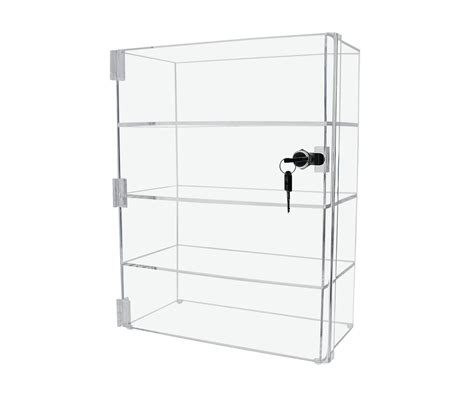 Explosion Style Low Price Acrylic Lockable Display Show Case Cabinet Wall Or Counter Retail Shop