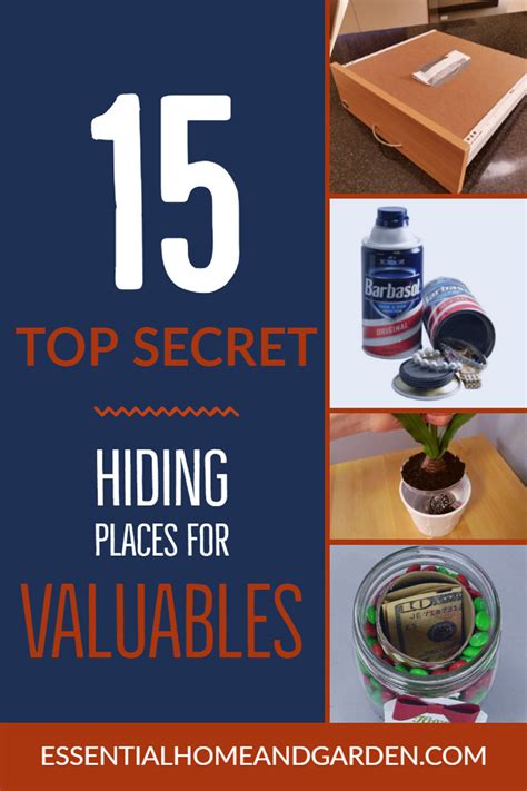 15 Top Secret Hiding Places For Your Valuables At Home