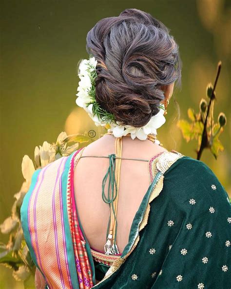 Marathi Bridal Hairstyles For Maharashtrian Brides K4 Fashion