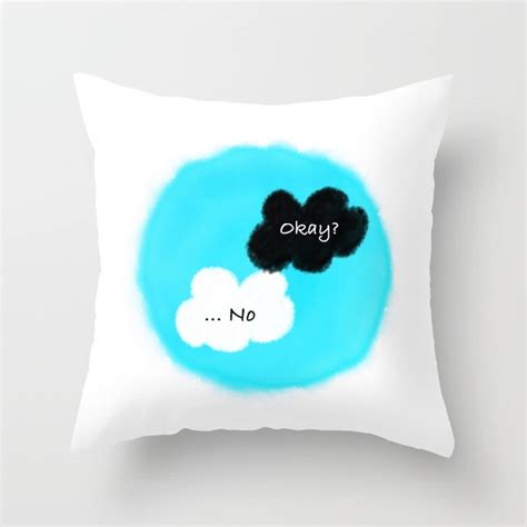 Buy How About No Throw Pillow By Mirinae Worldwide Shipping Available