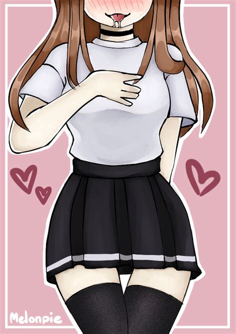 Thicc Anime Girl By Melonpiee On Deviantart