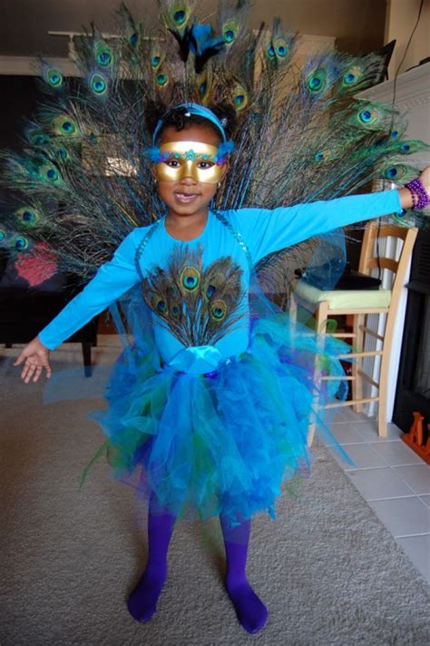 Make A Peacock Costume Dollar Store Crafts