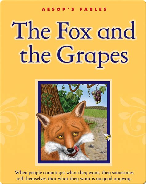 The Fox And The Grapes Childrens Book By Mary Berendes With