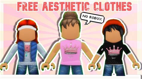 Aesthetic Roblox Avatar No Robux
