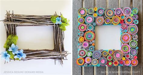 17 Inventive Ways To Make Your Own Unique Picture Frame