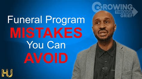 3 Mistakes To Avoid with Funeral Programs - YouTube