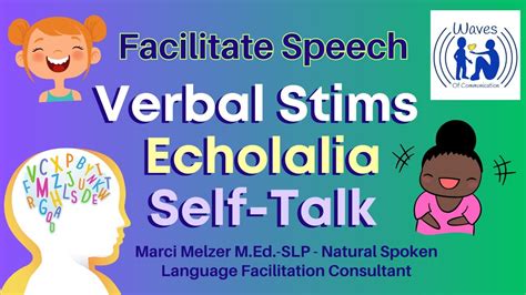 5 Strategies To Work With Verbal Stimming Echolalia Self Talk