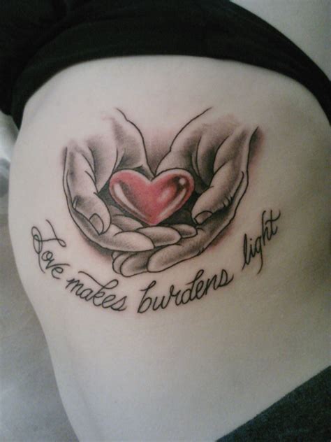 Heart In Hands Tattoo Tattoo Design For Hand Hand Tattoos Tattoos