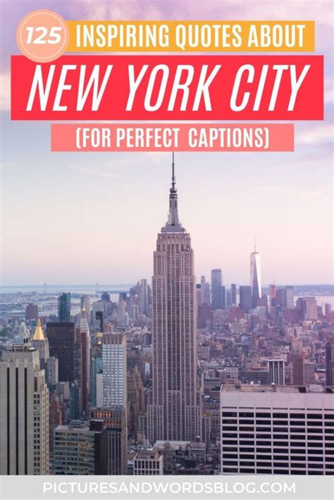 125 Perfect New York Captions Inspiring Nyc Quotes Lyrics Sayings