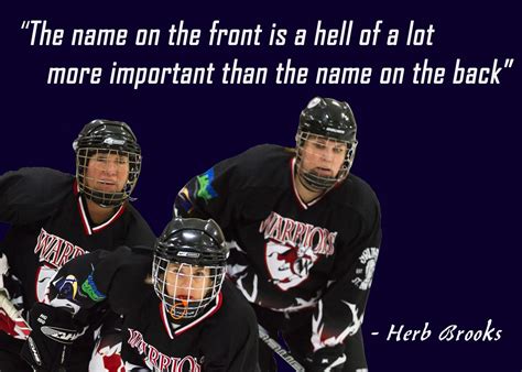 Herb Brooks Inspirational Hockey Quotes | Hockey quotes, Hockey mom, Hockey