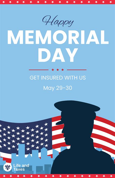 Free Memorial Day Poster Templates And Examples Edit Online And Download