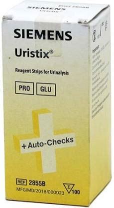 Siemens Uristix [ Protein & Glucose ] 100 Urine Strips Ph Test Strip ...