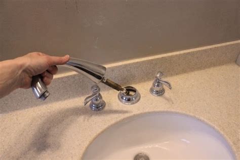 Luckily, removing and replacing your old tub spout is a cheap and easy project that doesn't require. How to Remove and Install a Bathroom Faucet