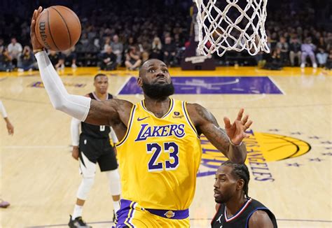 Nba Lebron James Lakers Hold Off Clippers In Ot Inquirer Sports