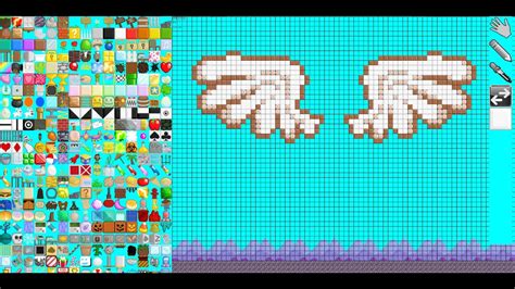Pixel Art Wings