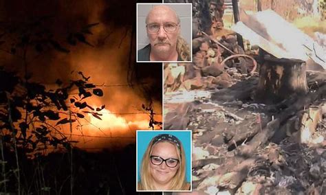 Home Of Man Accused In Cassidy Rainwater Disappearance Burns Down Daily Mail Online