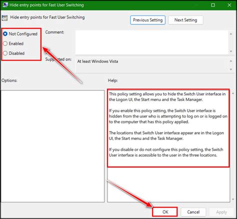 Enable Or Disable Fast User Switching In Windows 11 2024