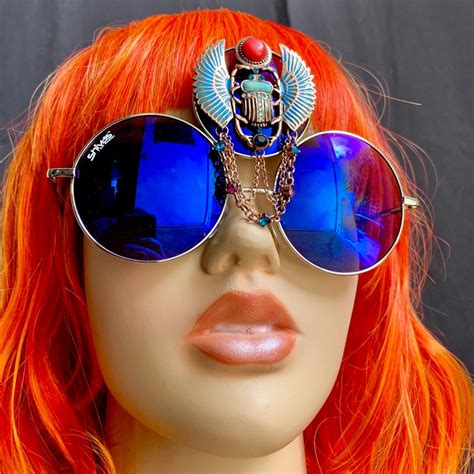 Third Eye Sunglasses Rave Festival Outfit Shades Glasses Etsy New Zealand