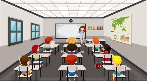 Download 1,285 cartoon classroom free vectors. 5 Innovative Ways To Create A Healthy/Positive Classroom ...