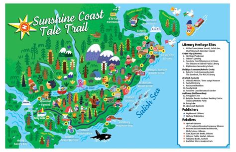 Cathalynn Labonté Smith Writes The Sunshine Coast Tale Trail Where It