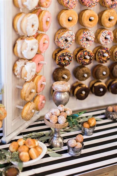 trending 20 perfect wedding donuts display ideas oh best day ever wedding cake table