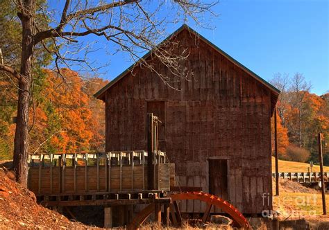 North Carolina Mckinney Grist Mill Photograph By Adam Jewell Fine Art