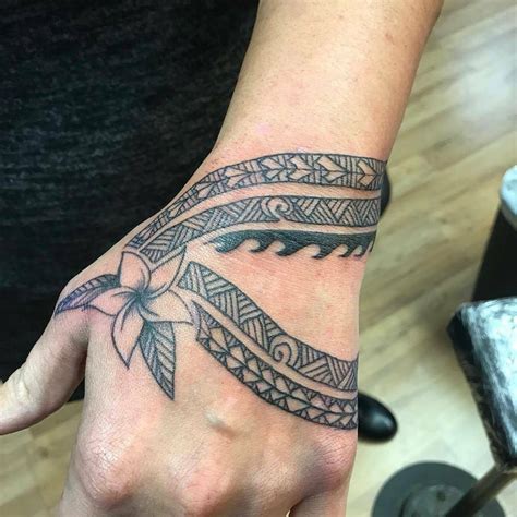 Island Tribal Hand Tattoo By Tragykmagyk On Deviantart