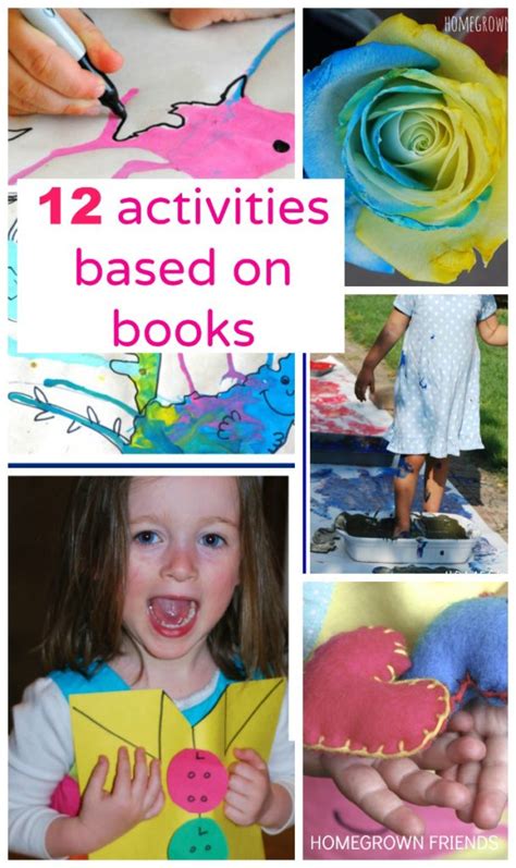 12 Activities Based On Childrens Books Homegrown Friends
