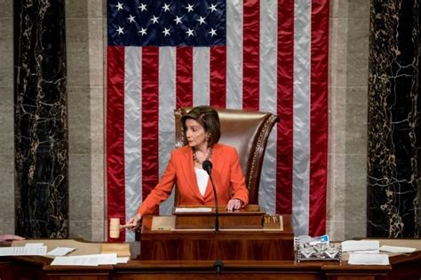 Nancy Pelosi The First Female Speaker Of The House Of Representatives