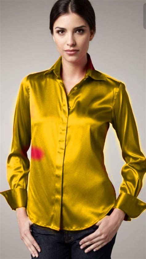 Golden Blouse Satin Blouses Athletic Jacket Silk Jackets Gems