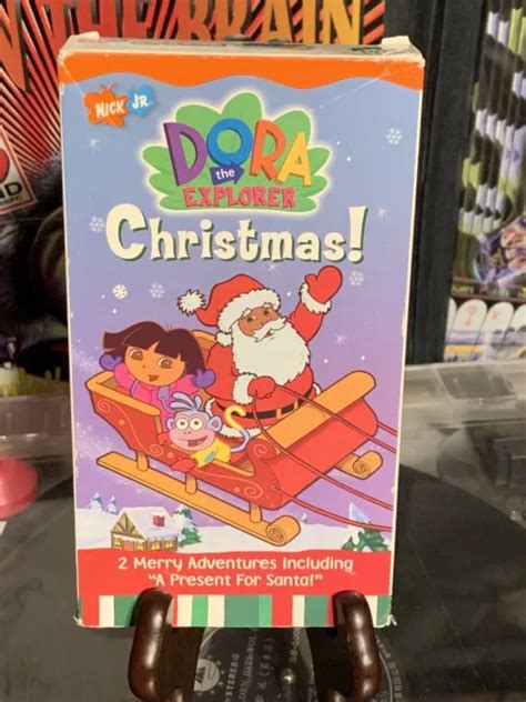 DORA THE EXPLORER Christmas VHS 2002 Nick Jr A Present For Santa