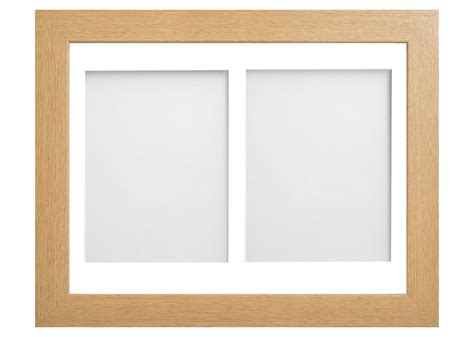 Watson Multi Aperture Beech 16x12 Frame With White Mount Cut For Image
