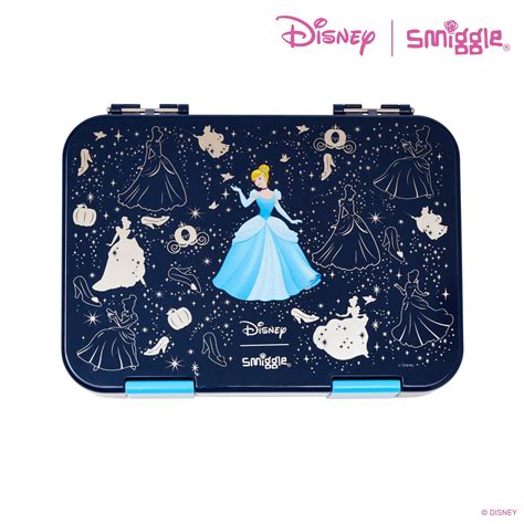 Smiggle Disney Princess Medium Bento Lunchbox Princess Lunch Box