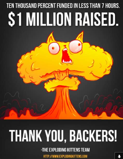 This means you can't use either of them in your collection of 5 cards, nor can you remove either of them from the discard pile. The Oatmeal's Exploding Kittens tops $1M in crowdfunding ...