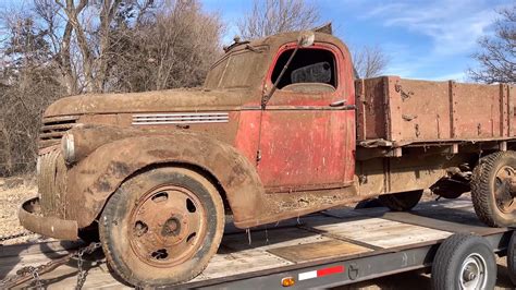 Abandoned 1941 Chevrolet Truck Sees Daylight After 50 Years Still In