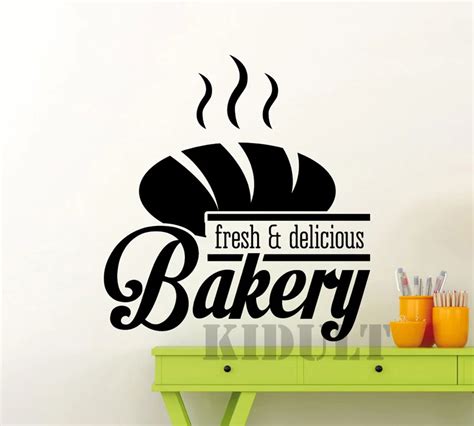 Creative Bakery Bakery Kitchen Coffee Pattern Wall Stickers Vinyl