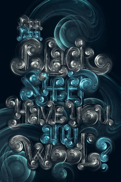 Nighty Night — Lettering On Behance Typographic Poster Typography