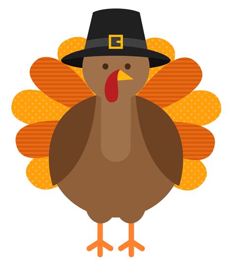 Pix For Cute Thanksgiving Turkey Clip Art