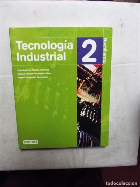 tecnologia industrial 2 bachillerato comprar libros de texto en todocoleccion 329404063