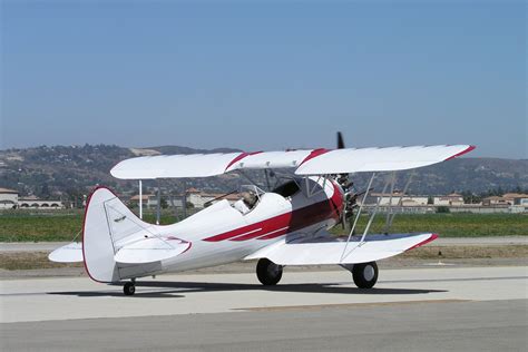 Waco Upf 7 Single Engine Two Seat Biplane