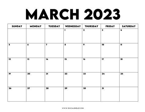Five Reasons You Should Be Using March 2023 Calendar Printable